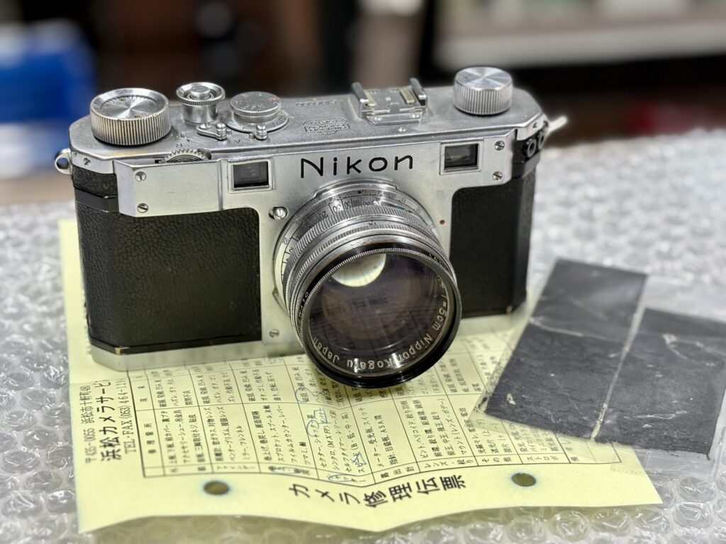 修理完成：ニコンS型 + ニッコール5cm/f1.4