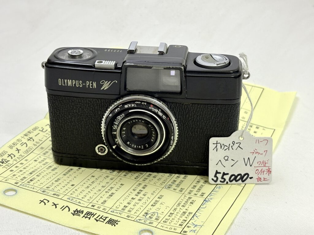 修理完成：オリンパス•ペンW