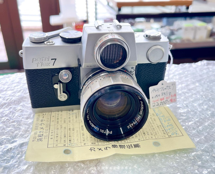 ペトリ・フレックス7+55/1.8